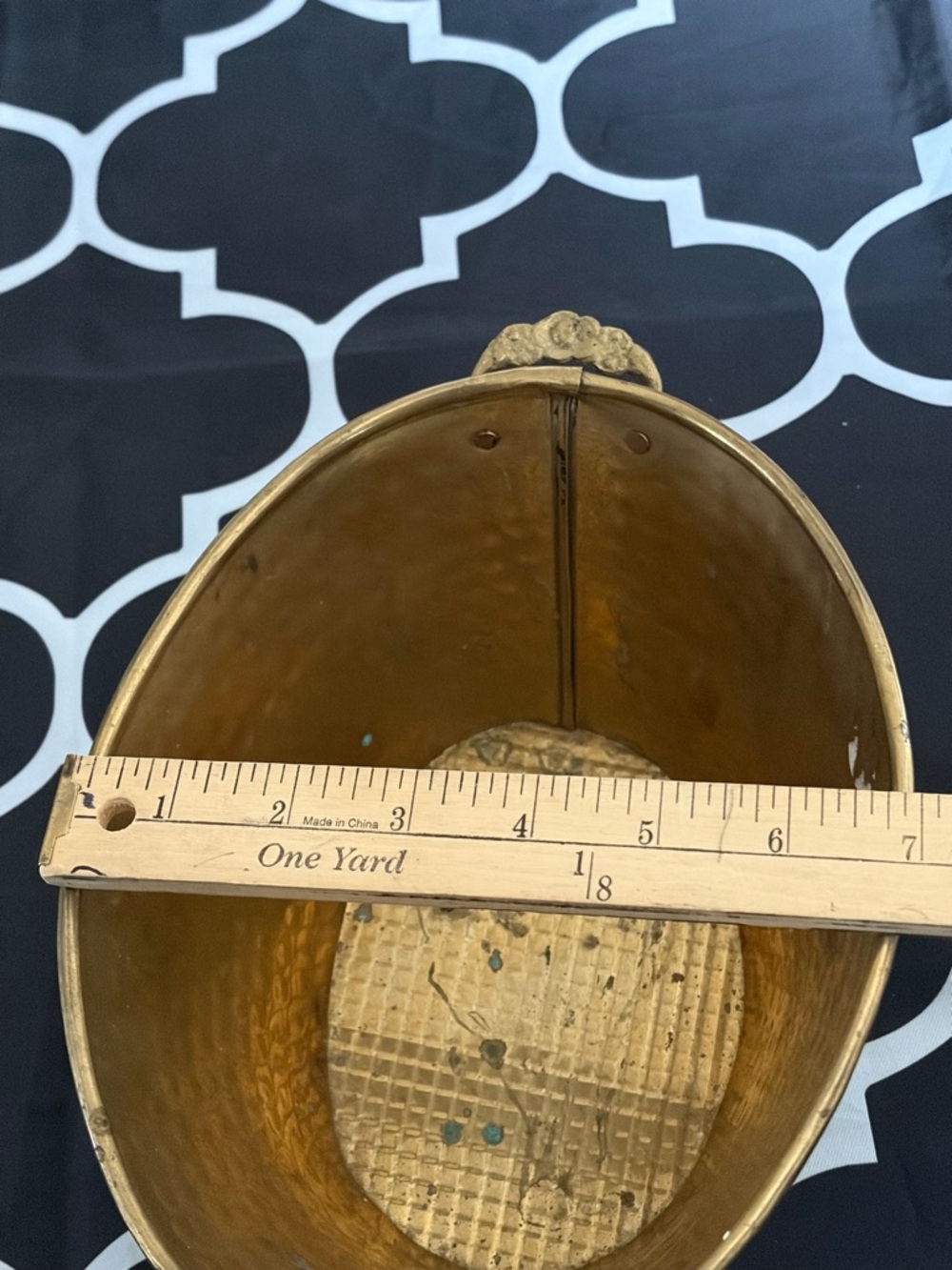 Vintage Brass Planters 2 Pieces - Picture 15 of 15